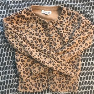Leopard cardigan
